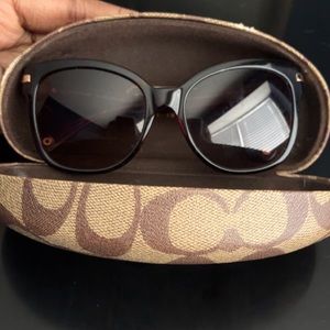 coach 522713 (dark tortoise/beige ocelot dog c) sun glasses.